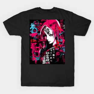 Japanese streatwear collage T-Shirt